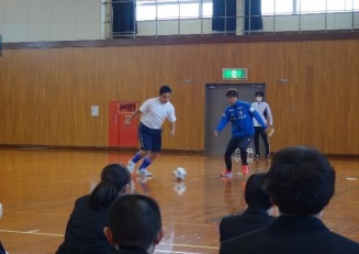 カターレ富山選手との交流会