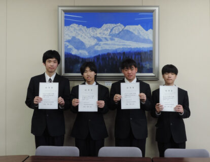 令和７年度 前期生徒会役員選挙と任命式