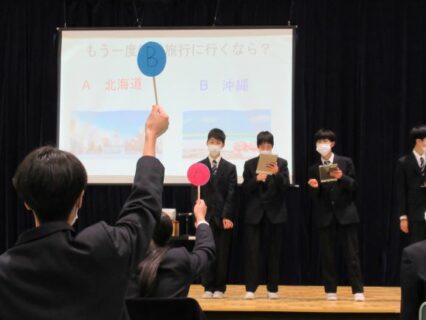 ３年生を送る会