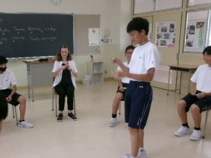 ＡＬＴ離任式