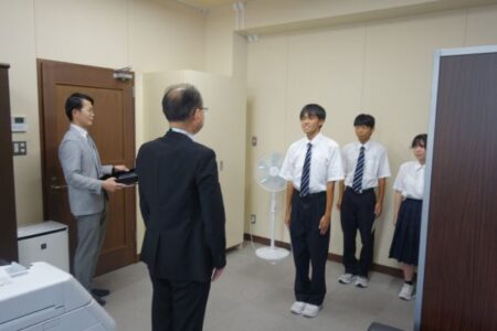 令和８年度 後期生徒会役員選挙と任命式
